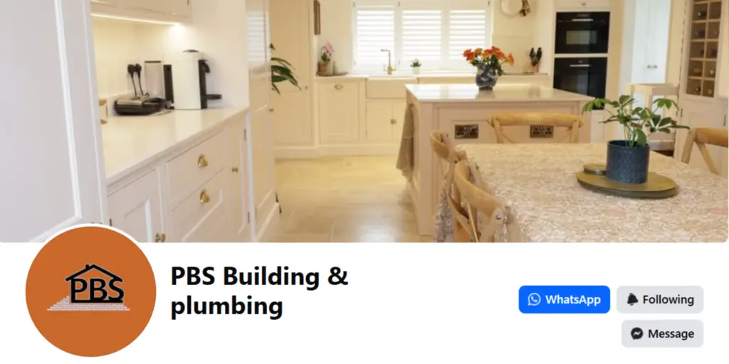 PBS Building & Plumbing Facebook page