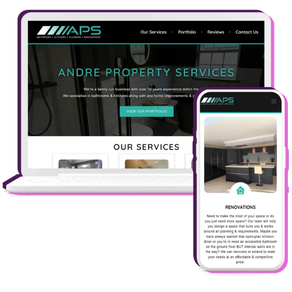 Andre Property Services, Spalding website