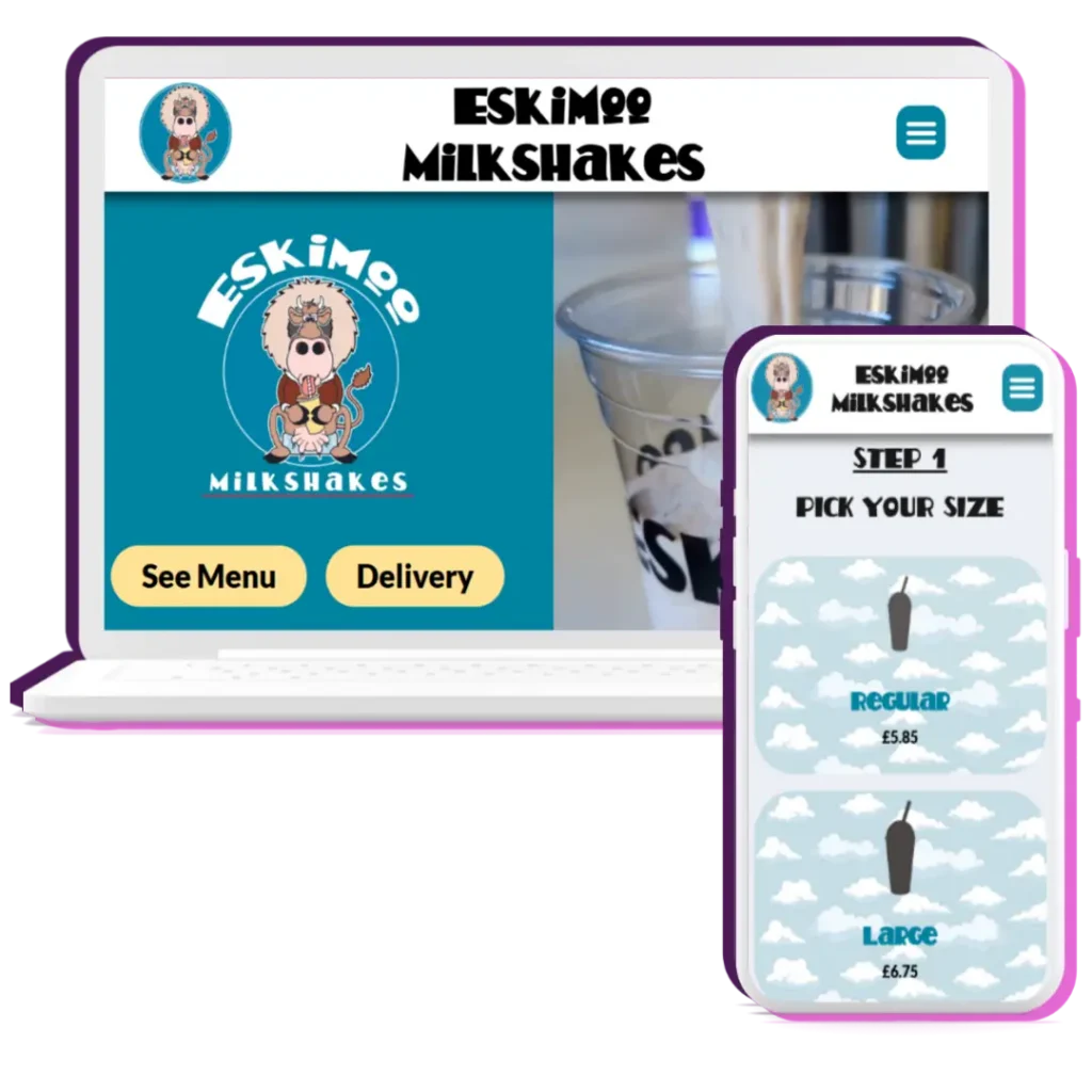 Eskimoo Milkshakes, Lincoln Website