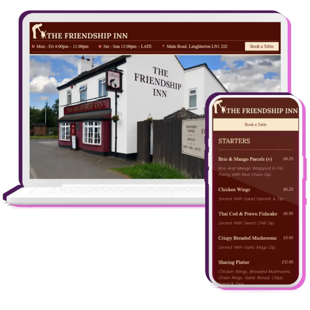 The Friendship Inn, Lincoln website